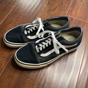 Black and White Old Skool Vans